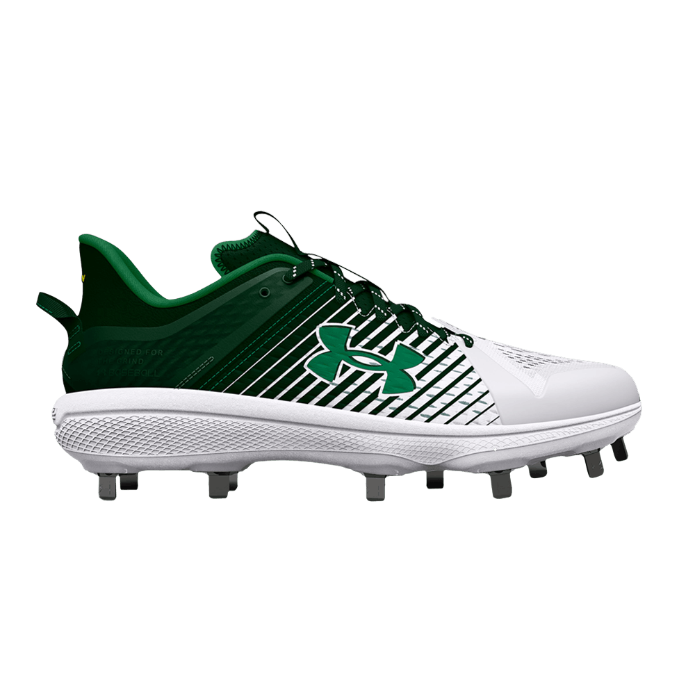 Green under armour baseball cleats outlet
