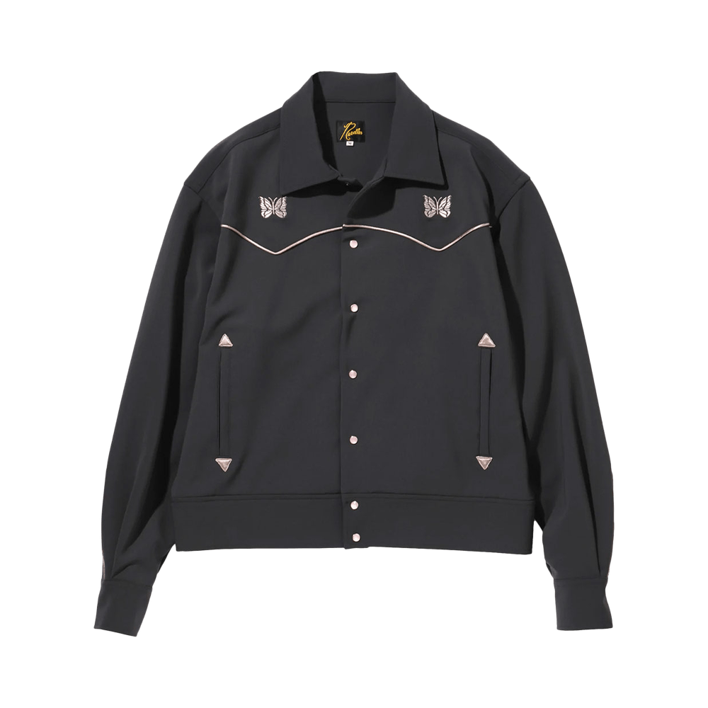 Buy Needles Piping Cowboy Jacket 'Black' - LQ162 BLAC | GOAT
