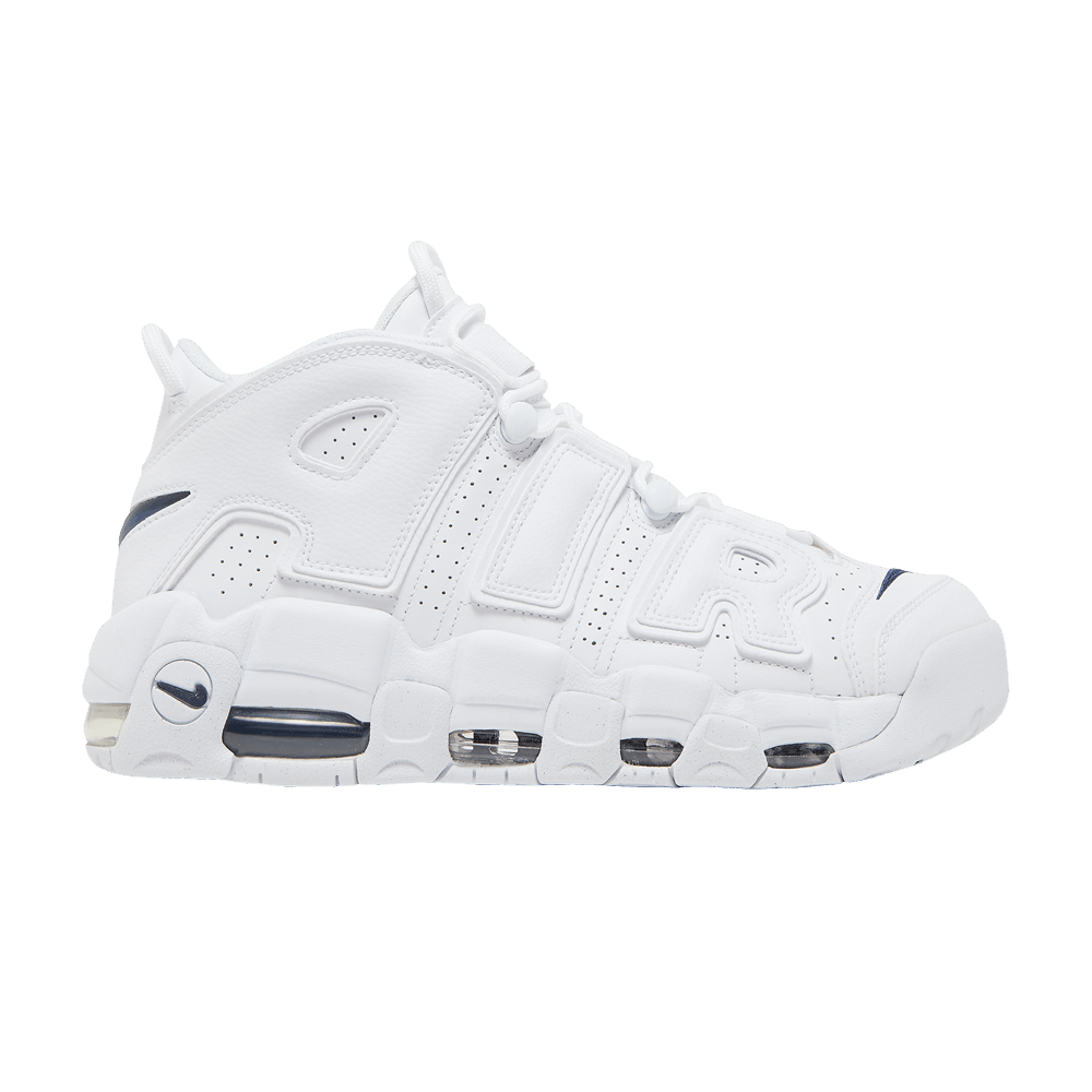 Buy Air More Uptempo 'White Midnight Navy' - DH8011 100 | GOAT ...