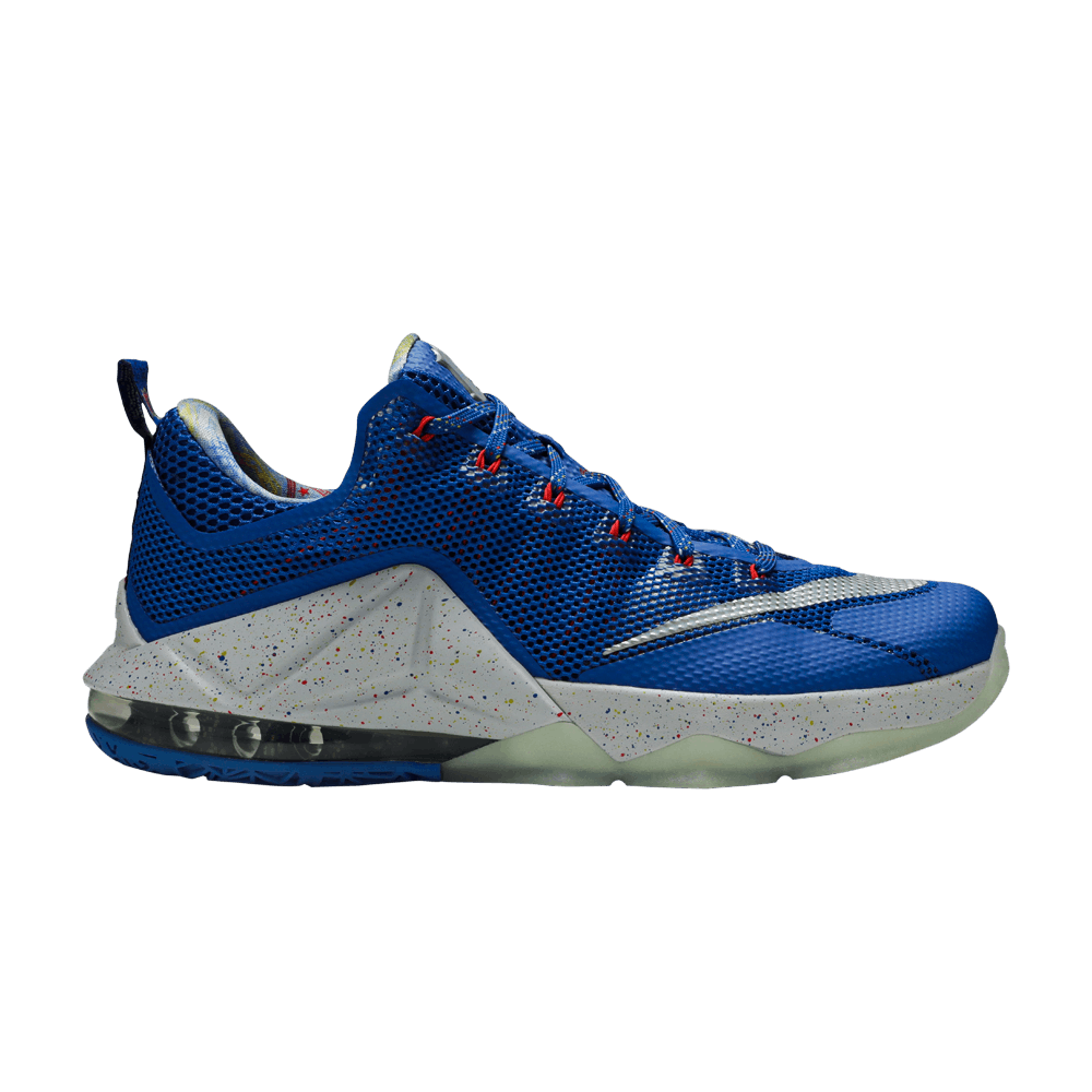 Lebron 12 low blue best sale
