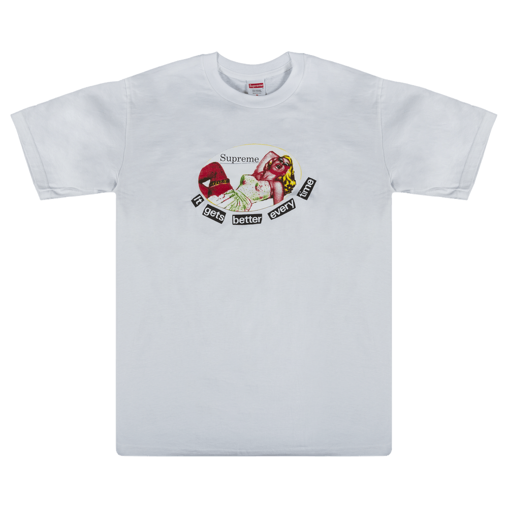 Supreme It Gets Better Every Time Tee 白 Buy Supreme It Gets Better Every Time T-Shirt 'White