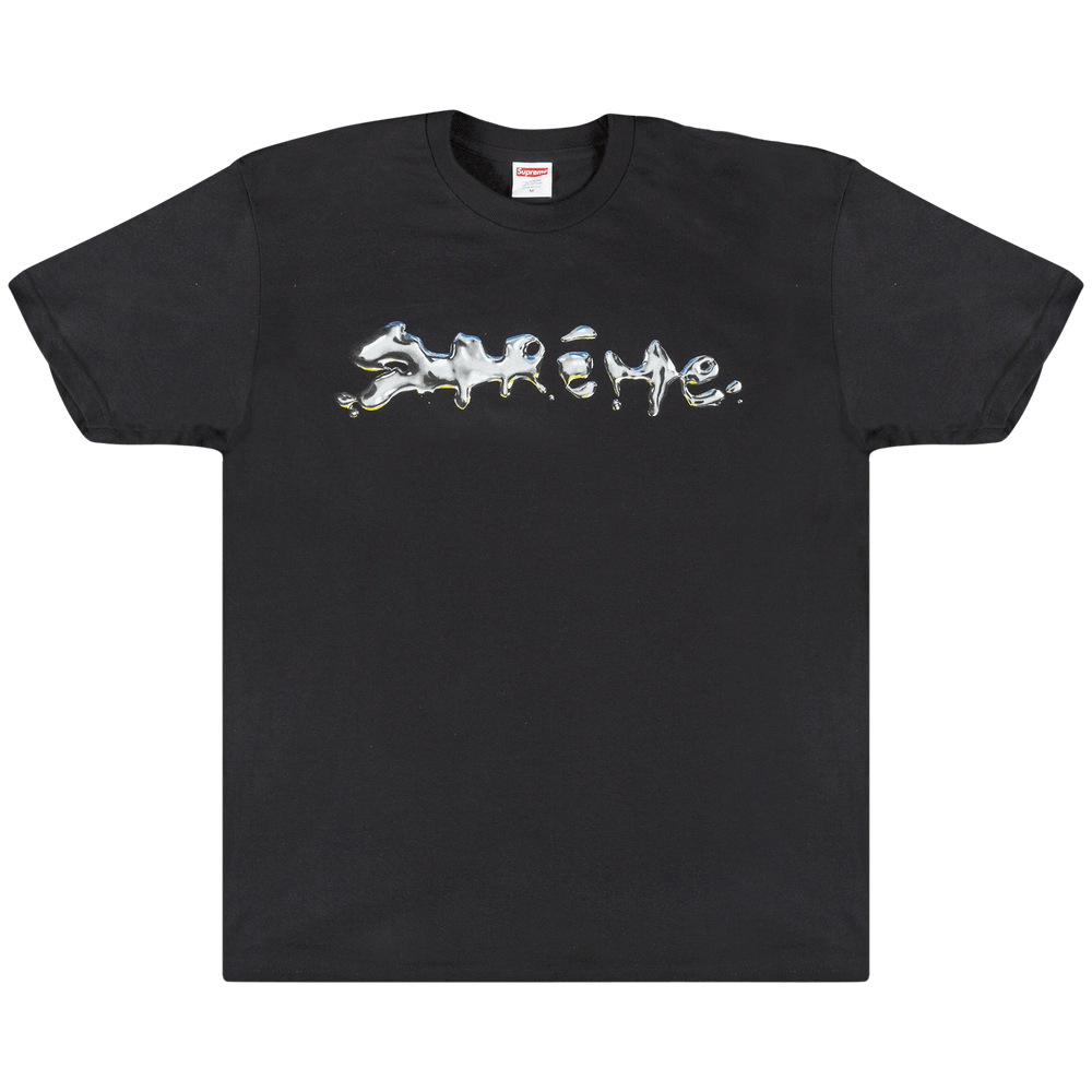 Buy Supreme Liquid T-Shirt 'Black' - FW18T18 BLACK | GOAT