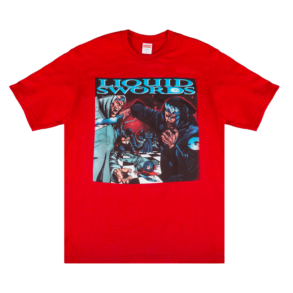 Buy Supreme Liquid Swords T-Shirt 'Red' - FW18T16 RED | GOAT