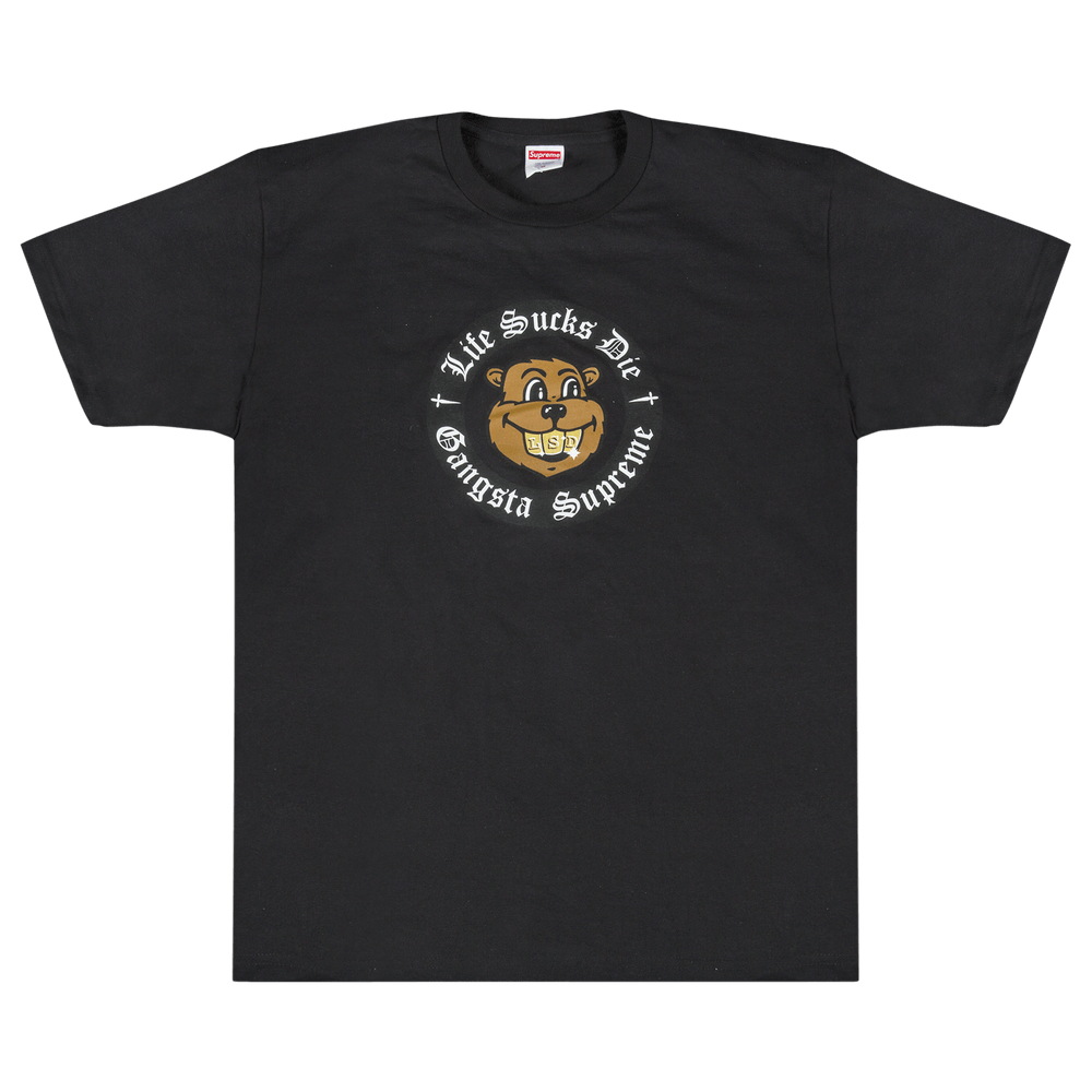 Buy Supreme Life Sucks Die T-Shirt 'Black' - FW18T39 BLACK | GOAT