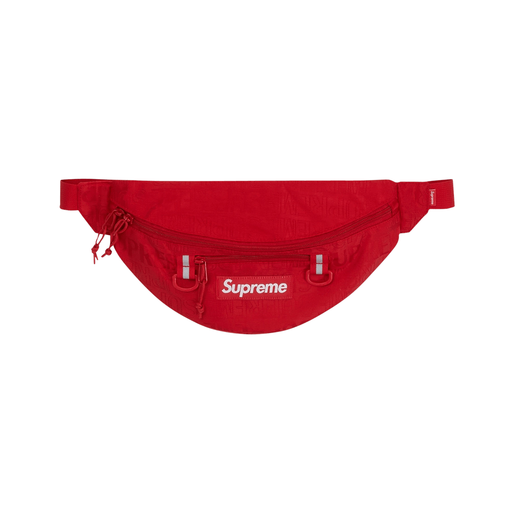 New Authentic SUPREME FANNY PACK WAIST POUCH 2021 CAMO Red Black White
