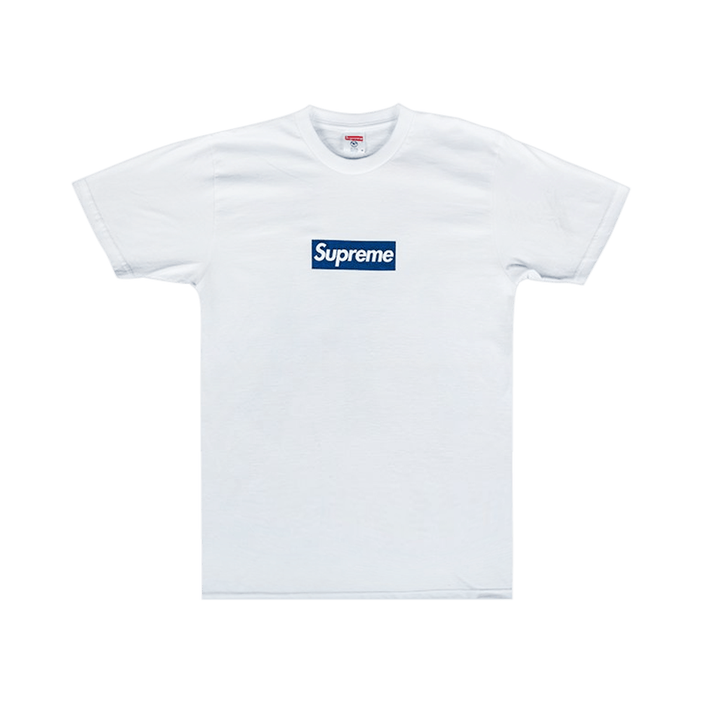 Supreme New York Yankees Box Logo T-Shirt 'White'