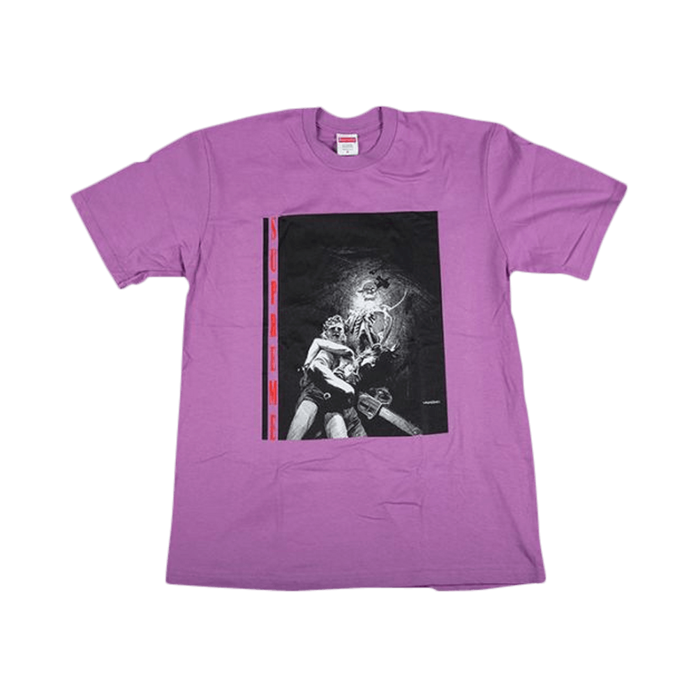 Buy Supreme Horror T-Shirt 'Purple' - FW17T28 PURPLE | GOAT