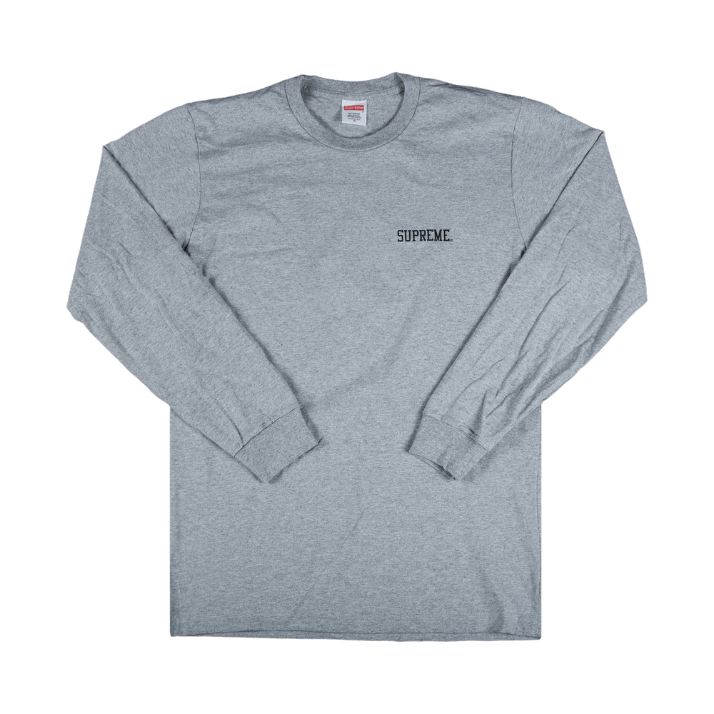 Buy Supreme Araki Orchid Long-Sleeve T-Shirt 'Grey' - FW16T19