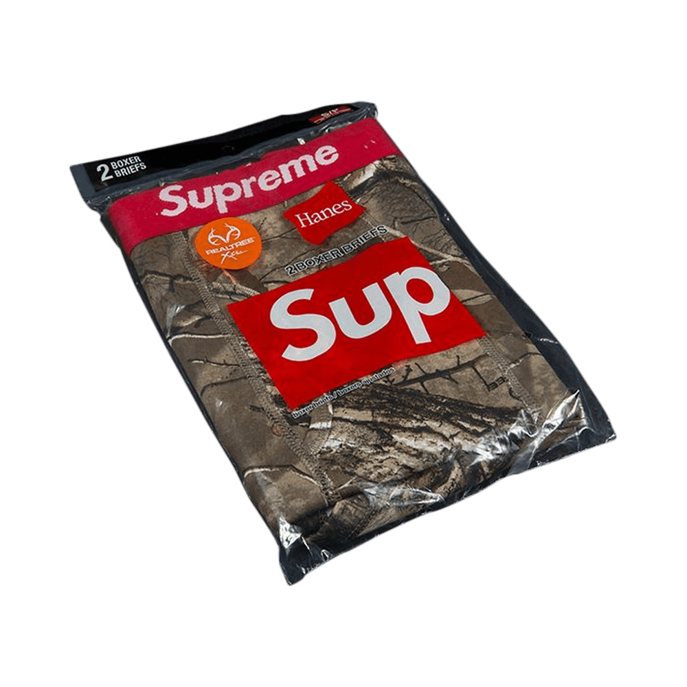 Buy Supreme x Hanes Realtree Boxer Briefs 'Realtree' - FW17A47