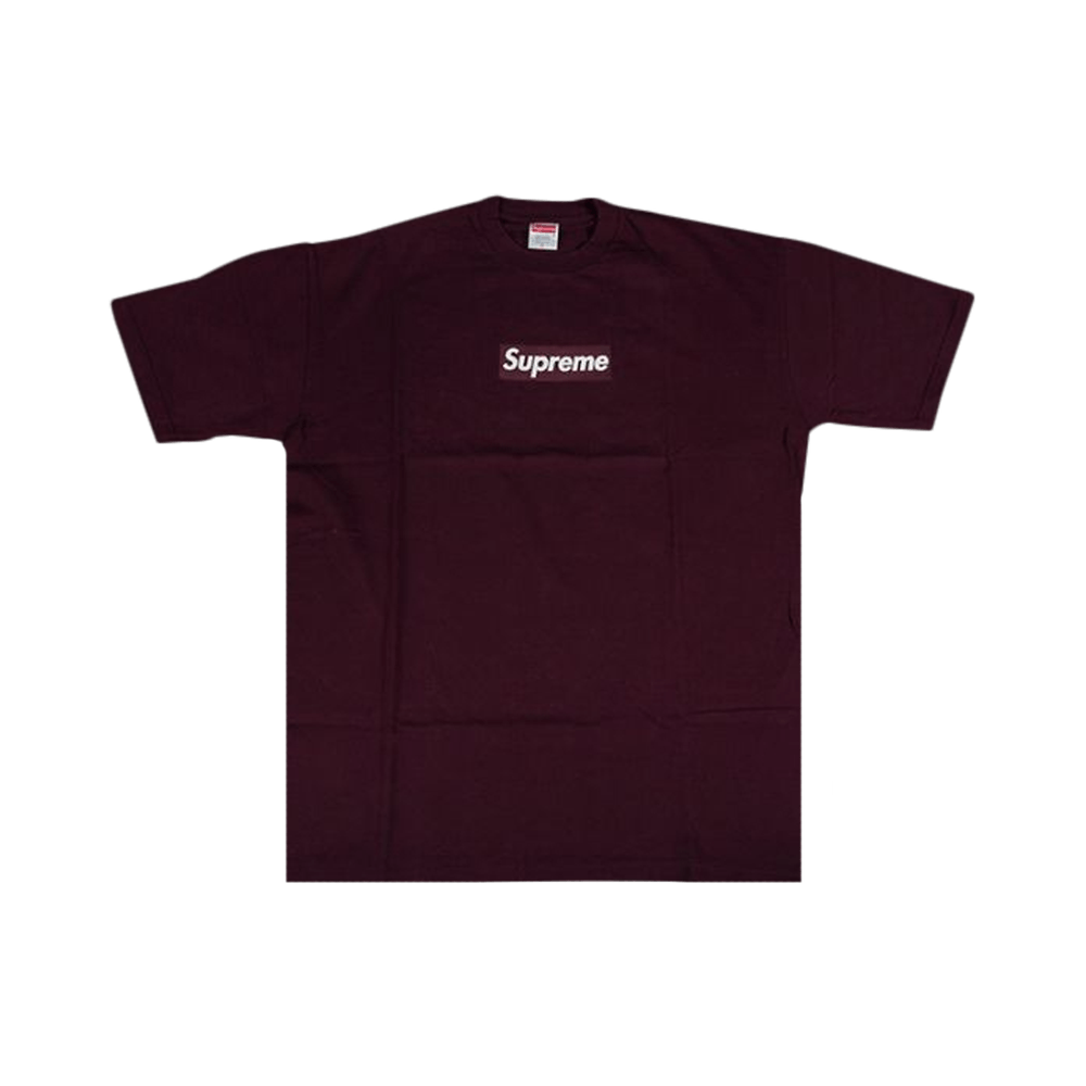 Buy Supreme Tonal Box Logo T-Shirt 'Maroon' - SS02T99 MAROON | GOAT