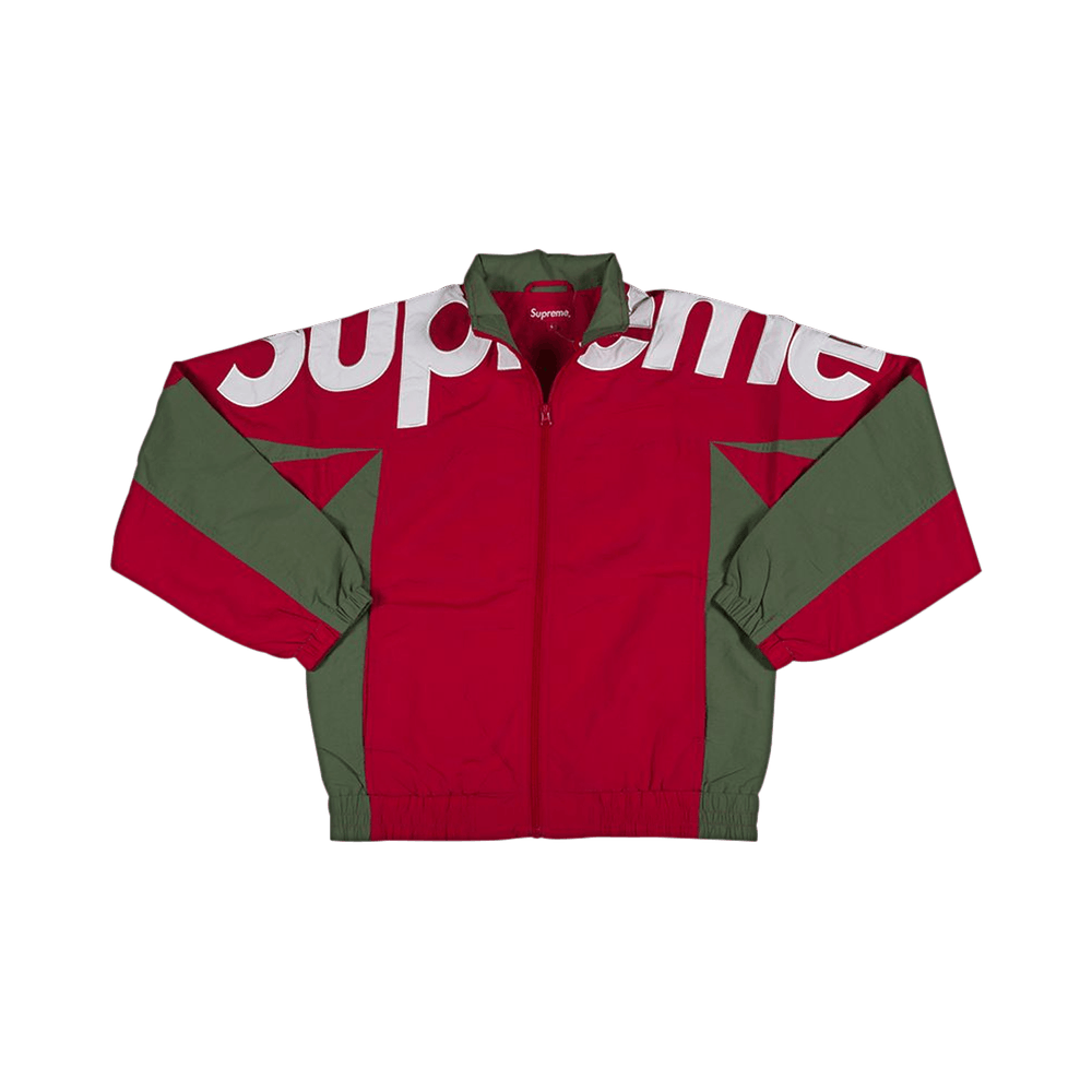 Supreme Shoulder Logo Track Jacket 'Red'