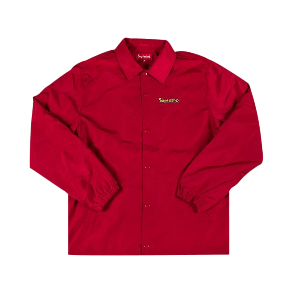 Buy Supreme Gonz Logo Coaches Jacket 'Red' - SS18J81 RED ...