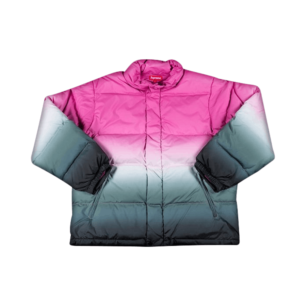 Buy Supreme Gradient Puffy Jacket Pink SS18J42 PINK GOAT