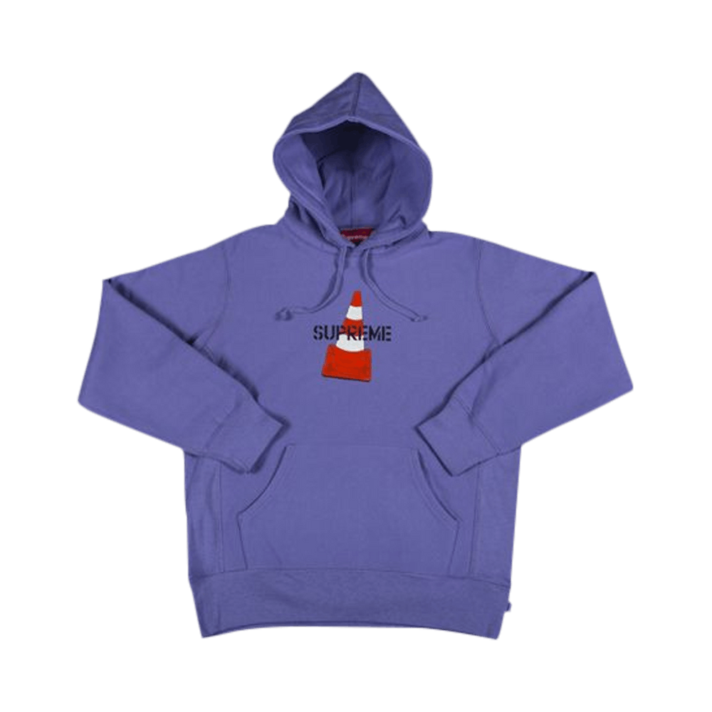 Buy Supreme Cone Hooded Sweatshirt 'Violet' - FW19SW26 Buy Supreme Cone Hooded Sweatshirt 'Violet' - FW19SW26