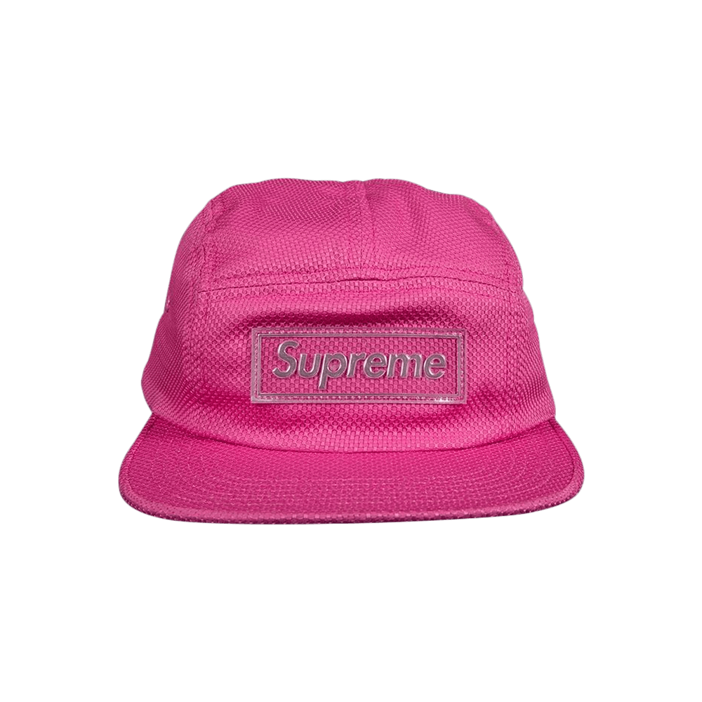 Buy Supreme Nylon Pique Camp Cap 'Pink' - SS18H8 PINK | GOAT