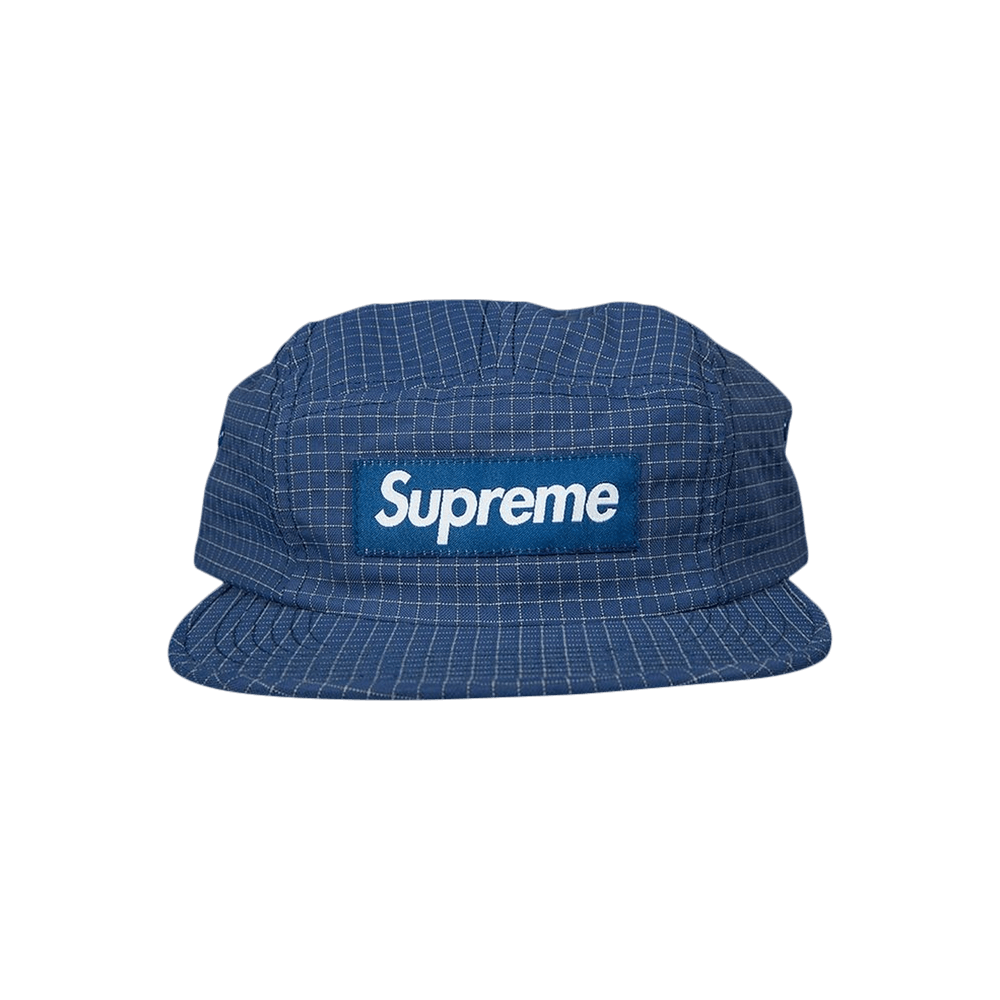 帽子 Supreme ReflectiveJacquard LogoCamp Cap Supreme Reflective Jacquard Logo Camp Cap (FW22) - $58