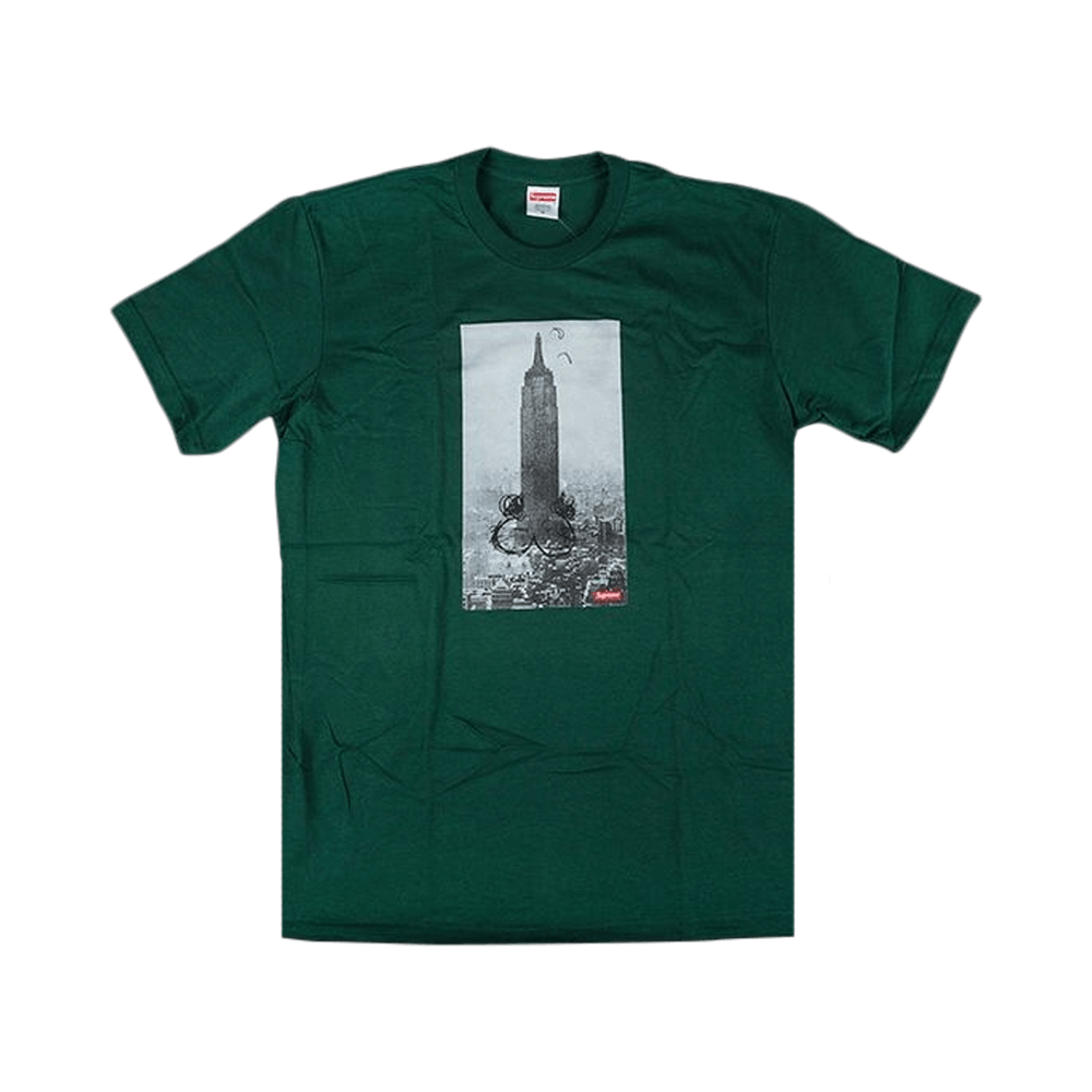 Buy Supreme Mike Kelley The Empire State Building T-Shirt 'Green