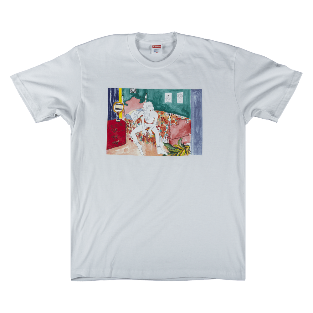 Buy Supreme Bedroom T-Shirt 'White' - FW18T35 WHITE | GOAT