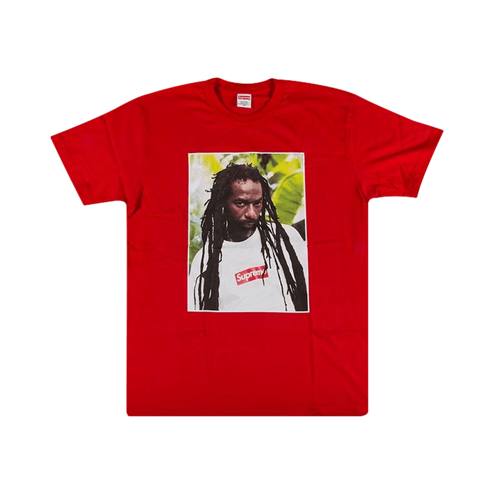 Buy Supreme Buju Banton T-Shirt 'Red' - SS19T62 RED | GOAT