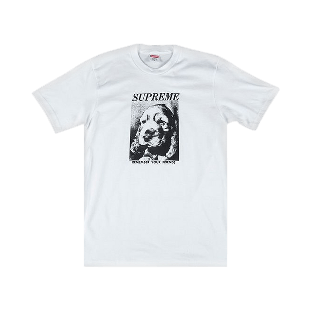 Buy Supreme Remember T-Shirt 'White' - FW18T45 WHITE | GOAT