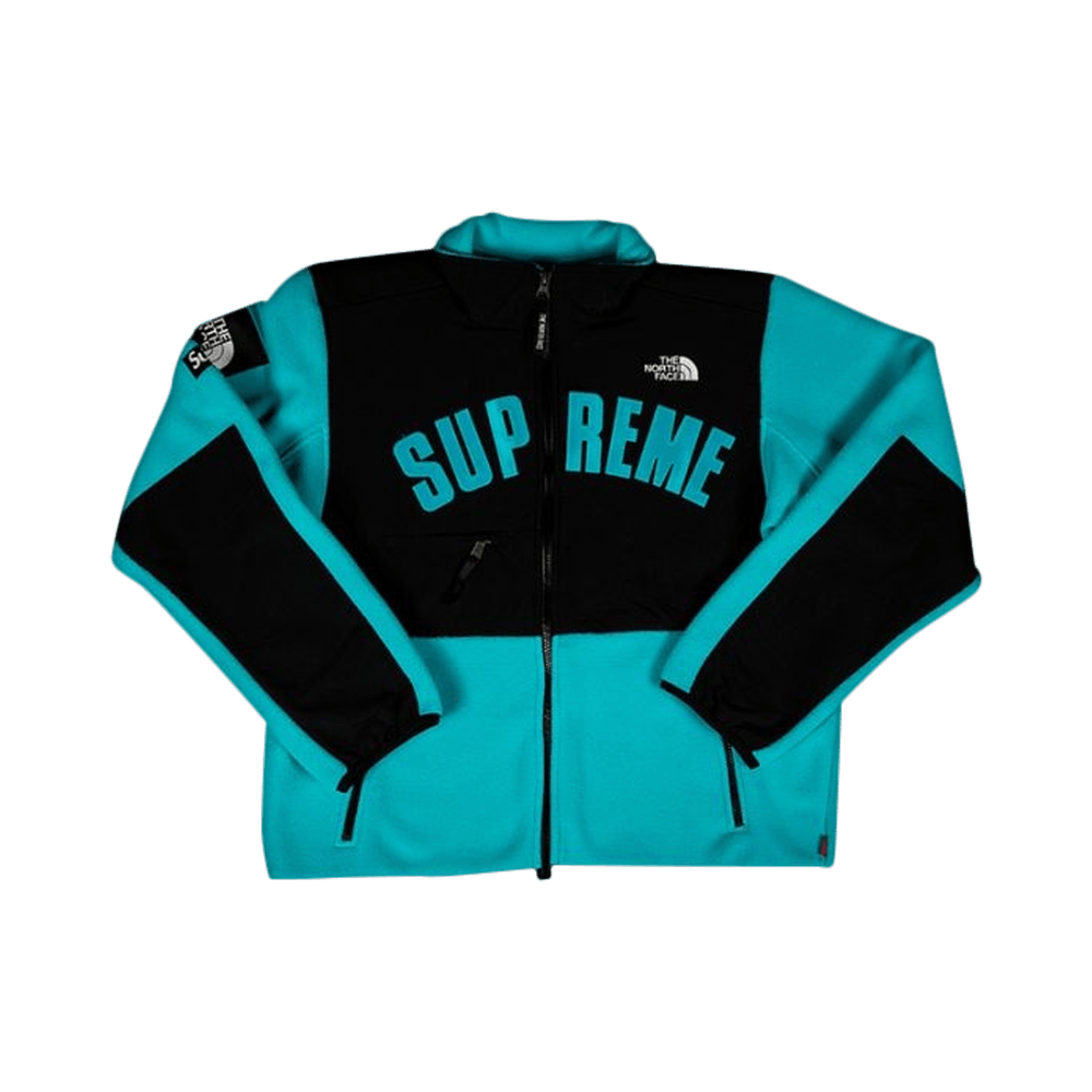 Supreme x The North Face Arc Logo Denali Fleece Jacket 'Teal'