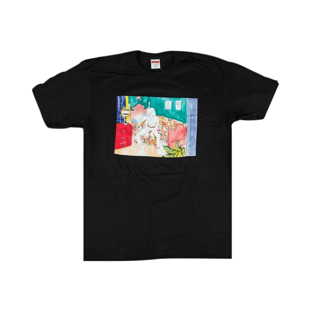 Buy Supreme Bedroom T-Shirt 'Black' - FW18T35 BLACK | GOAT