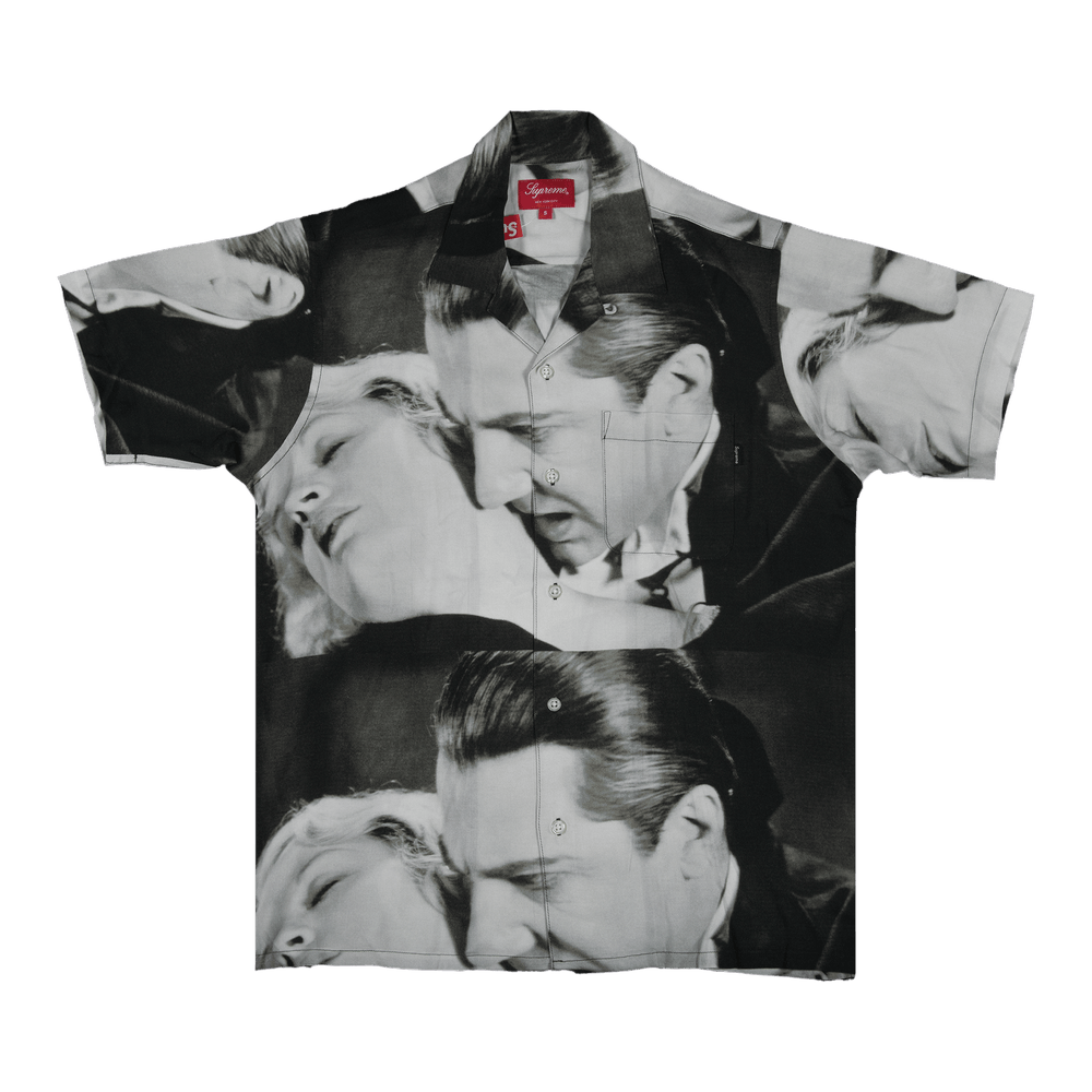 Buy Supreme Bela Lugosi Rayon Short-Sleeve Shirt 'White