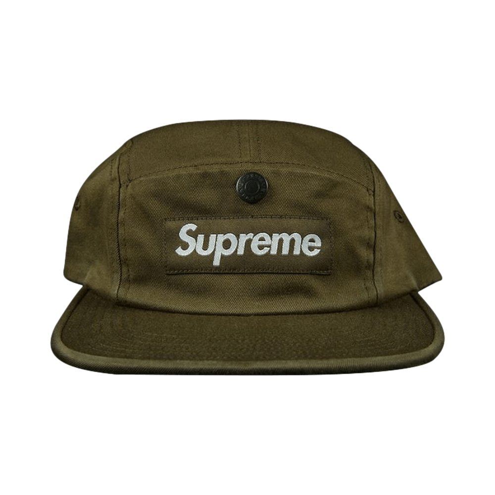 Buy Supreme Snap Button Pocket Camp Cap 'Moss' - FW18H98