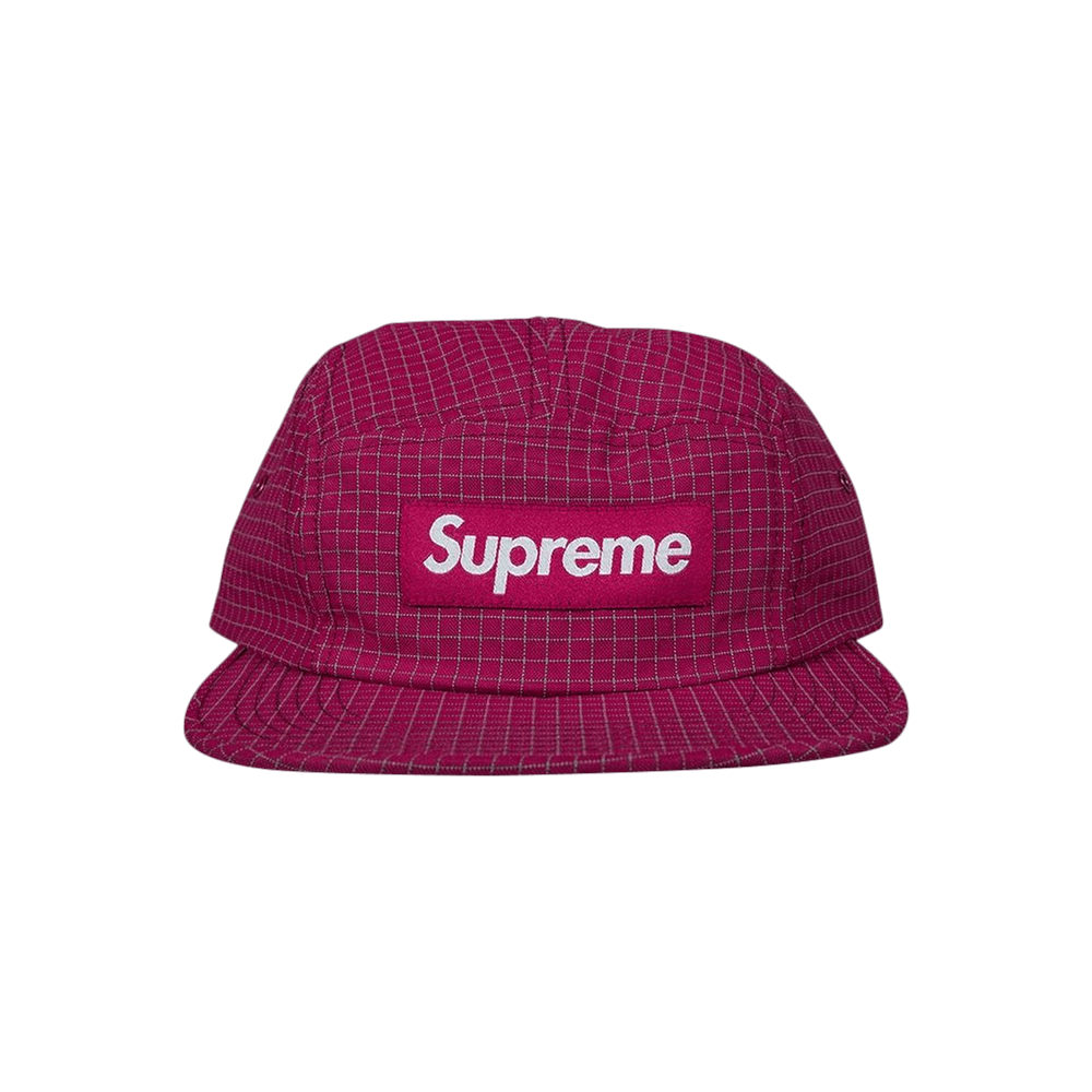 Supreme Reflective Ripstop Camp Cap SS20 Red