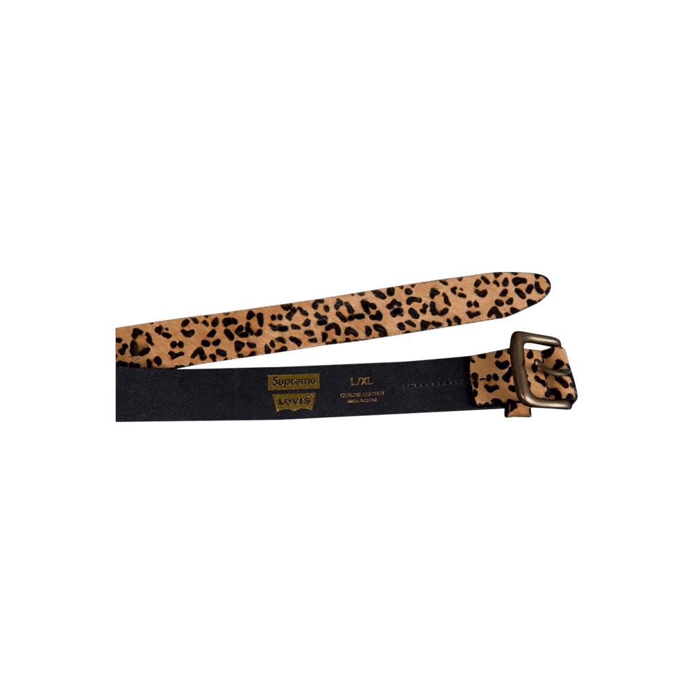 Buy Supreme x Levi's Leopard Belt 'Leopard' - SUPBELT LEOPARD | GOAT