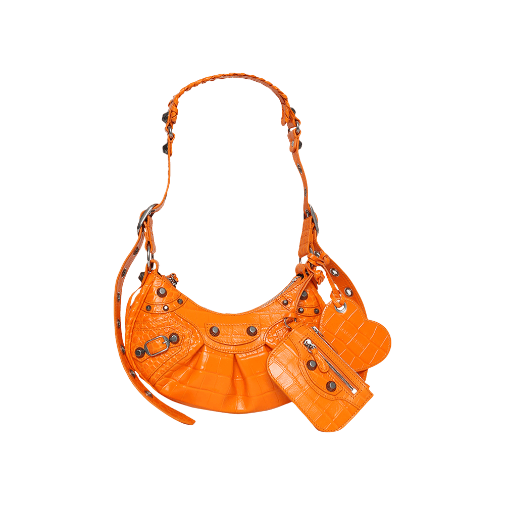 Buy Balenciaga Le Cagole Shoulder Bag XS 'Pop Orange' - 671309