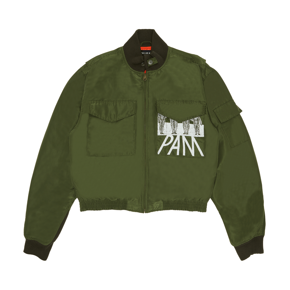 Buy Pre-Owned P.A.M. Reactivity G8 Bomber Jacket 'Army', From the