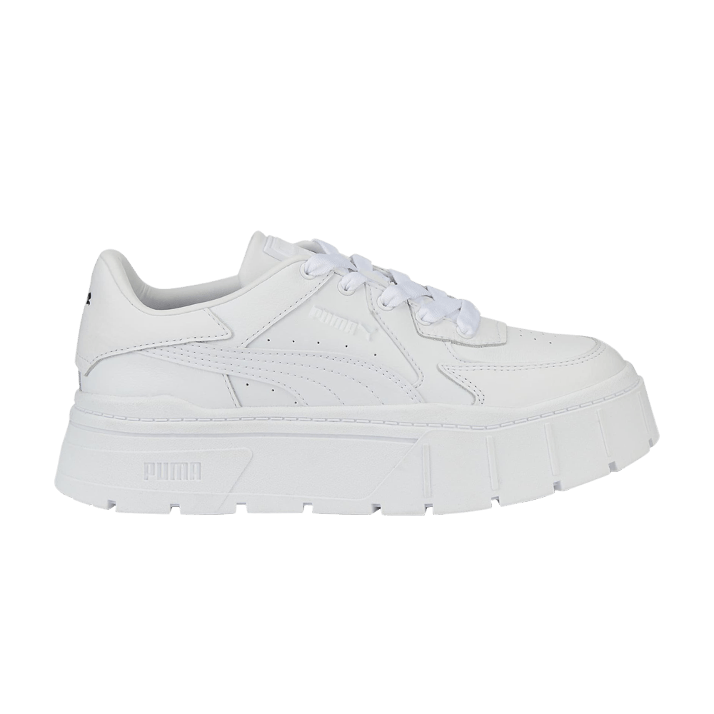 めい Buy Wmns Mayze Stack Edgy 'Triple White' - 388444 01 | GOAT