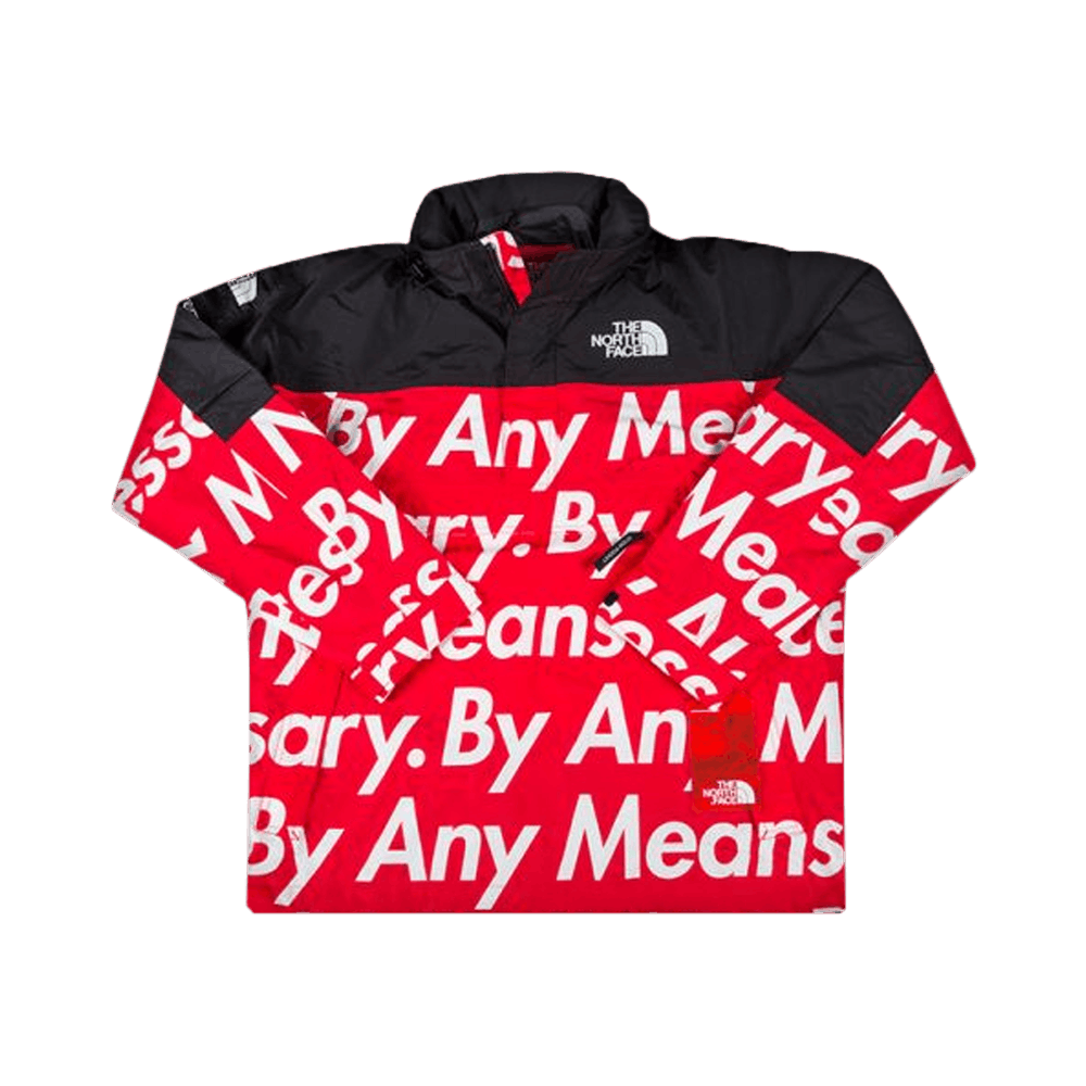 Supreme x The North Face By Any Means Mountain Pullover 'Red'