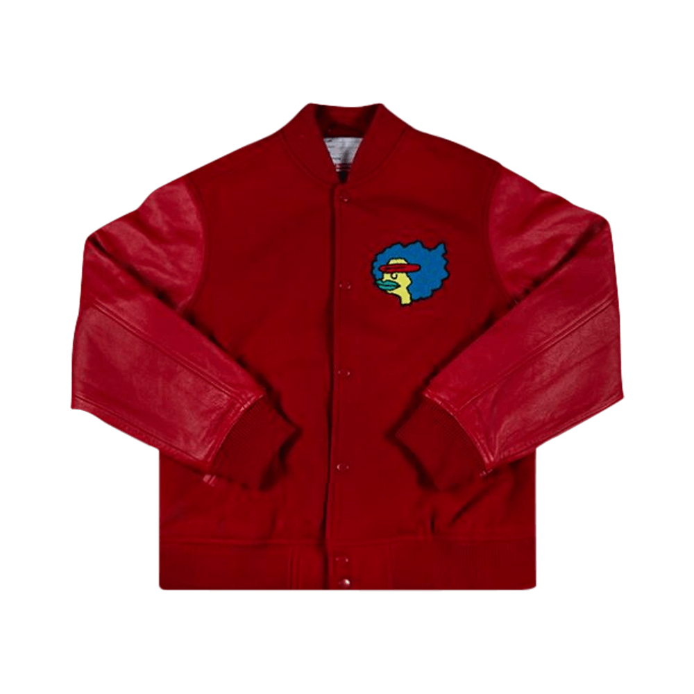 Buy Supreme Gonz Ramm Varsity Jacket 'Red' - FW17J30 RED | GOAT