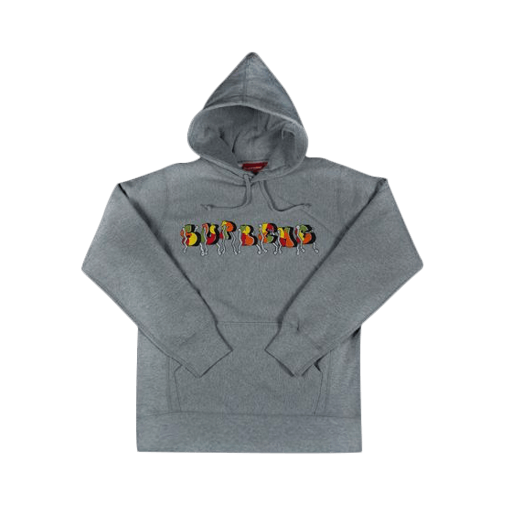 Buy Supreme Blade Whole Car Hooded Sweatshirt 'Grey' - FW16SW5