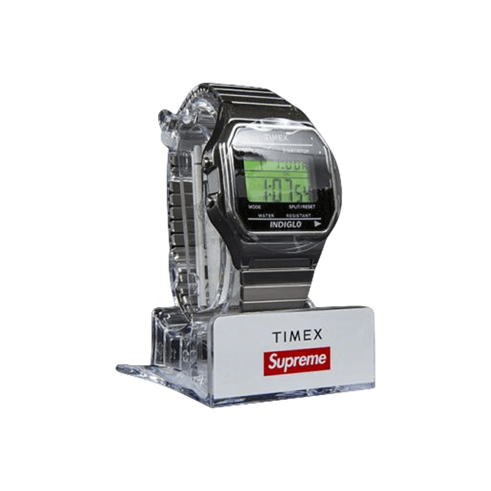 Buy Supreme Timex Digital Watch 'Silver' - FW19A9 SILVER | GOAT