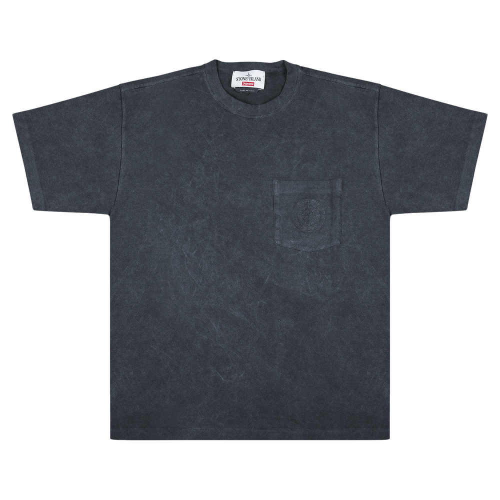 Buy Supreme x Stone Island Pocket T-Shirt 'Black' SS19KN6 BLACK