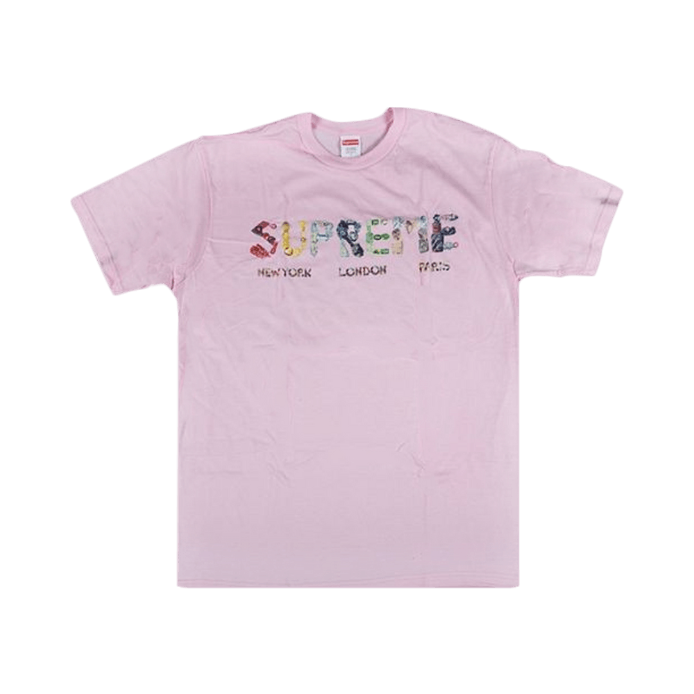Buy Supreme Crystals T-Shirt 'Pink' - SS18T49 PINK | GOAT