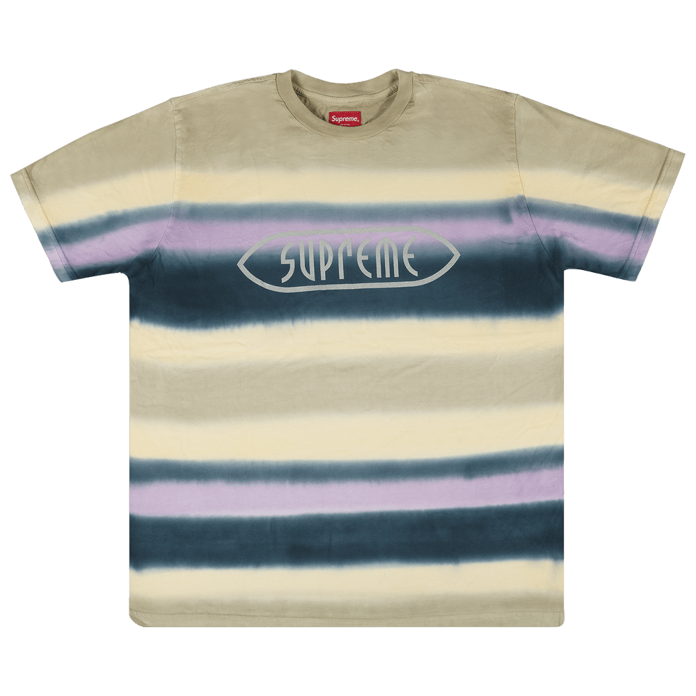Buy Supreme Rainbow Stripe T-Shirt 'Purple' - SS19KN35 PURPLE | GOAT