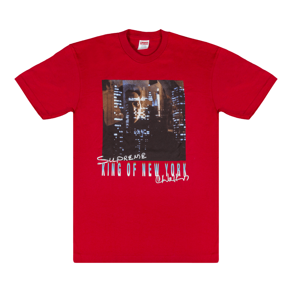 Buy Supreme King Of New York T Shirt Red SS19T50 RED GOAT UK