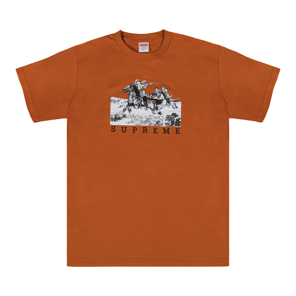 Buy Supreme Riders T-Shirt 'Rust' - SS19T51 RUST | GOAT