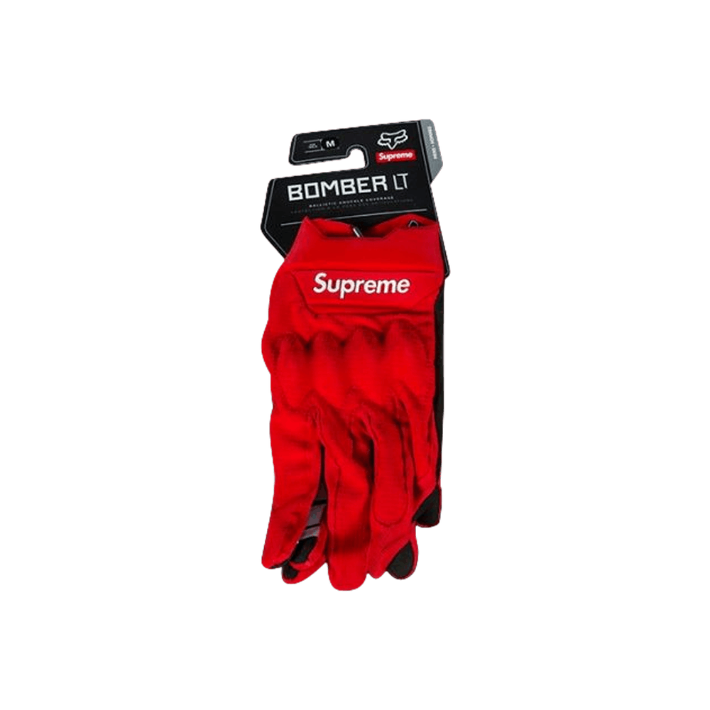 Supreme x Fox Racing Bomber Lt Gloves 'Red'
