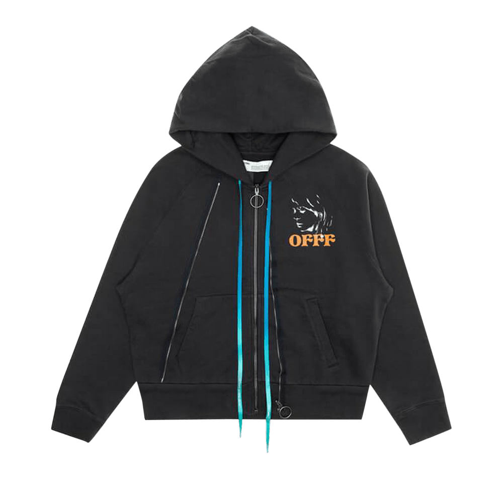 Off white hoodie dames top