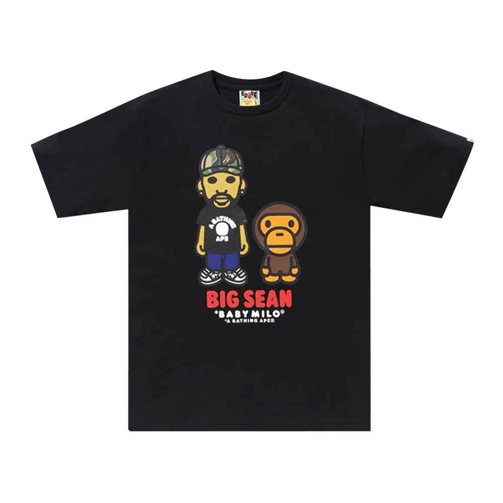 Buy BAPE x Big Sean Baby Milo T-Shirt 'Black' - 0039 1FW180103XBSB