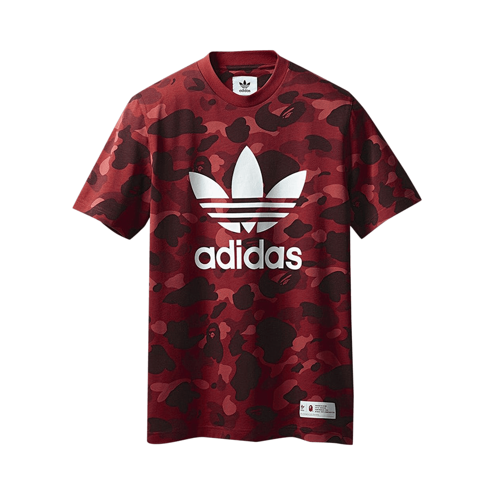 Buy BAPE x adidas adicolor T-Shirt 'Raw Red' - DP0192 | GOAT