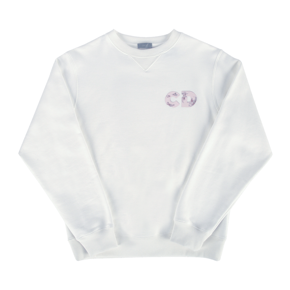 Dior Air Jordan White Embroidered Logo T-Shirt – Savonches