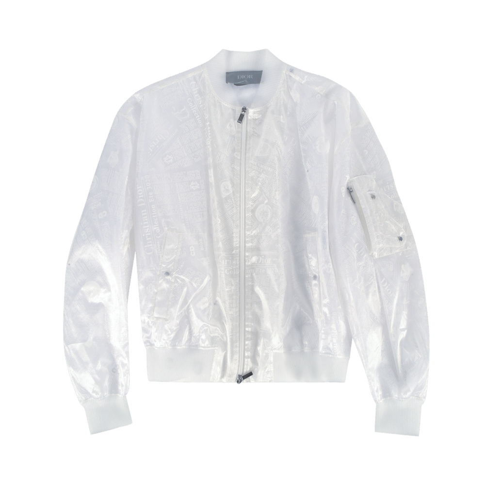 19SS「DIOR」White Silk Bomber 46 Archive - メルカリ