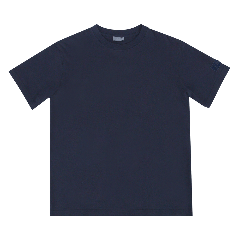 Louis Vuitton Blue Embossed Logo T-Shirt – Savonches