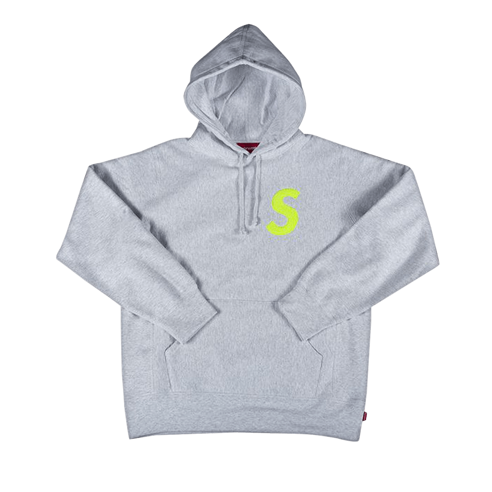 Buy Supreme S Logo Hooded Sweatshirt 'Ash Grey' - FW19SW2